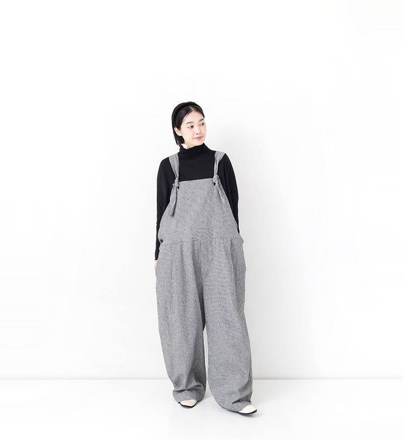 《CLUEL》×《 Veritecoeur》<br>CL-04<br>クロスバックオーバーオール / CHIDORI