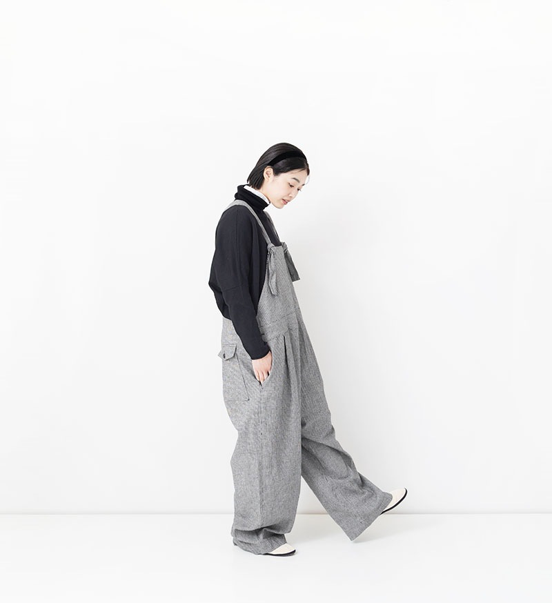 《CLUEL》×《 Veritecoeur》<br>CL-04<br>クロスバックオーバーオール / CHIDORI