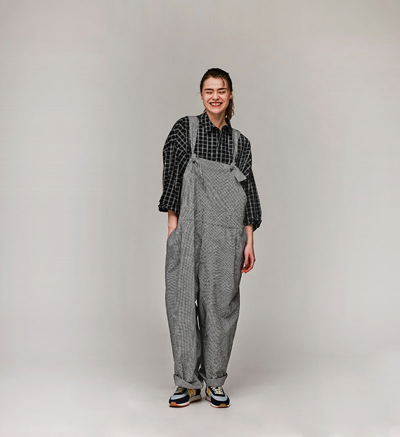 《CLUEL》×《 Veritecoeur》<br>CL-04<br>クロスバックオーバーオール / CHIDORI