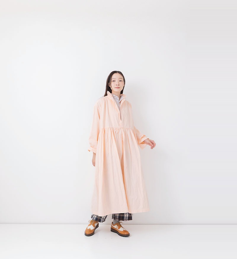 【 再入荷 】<br>LTD-149<br>リネンシルクフリルブラウス