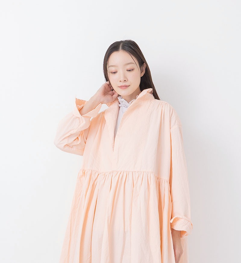 【 再入荷 】<br>LTD-149<br>リネンシルクフリルブラウス