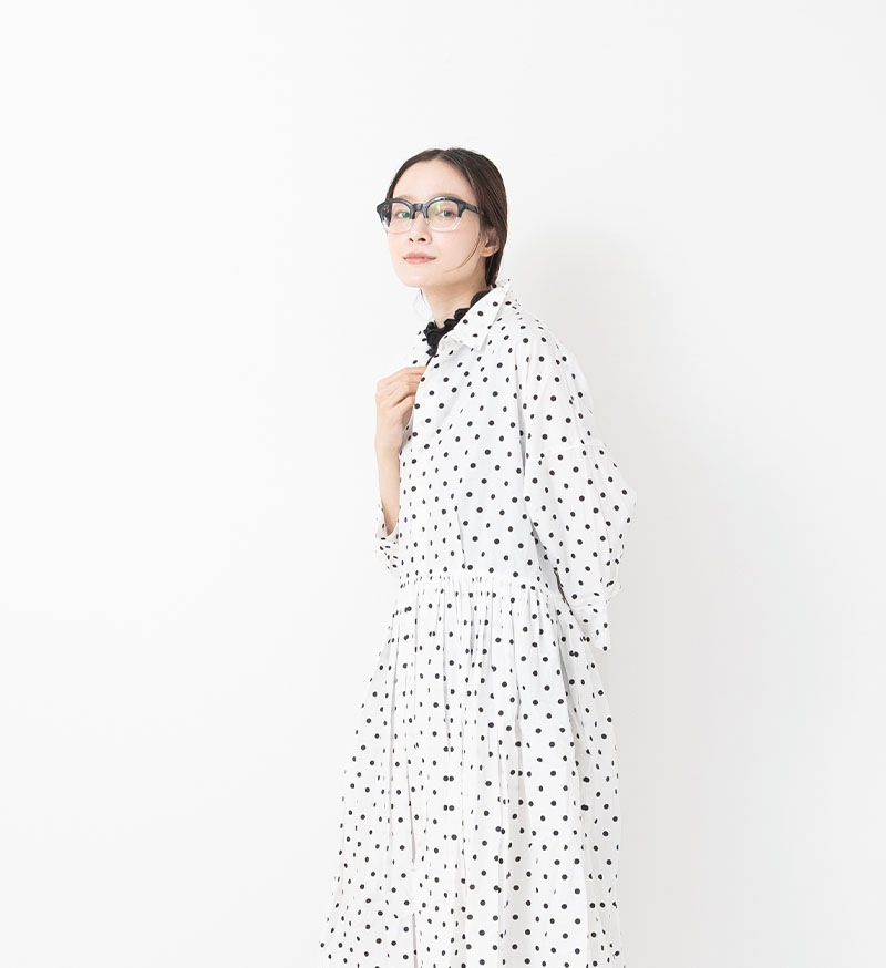 【 再入荷 】<br>LTD-149<br>リネンシルクフリルブラウス