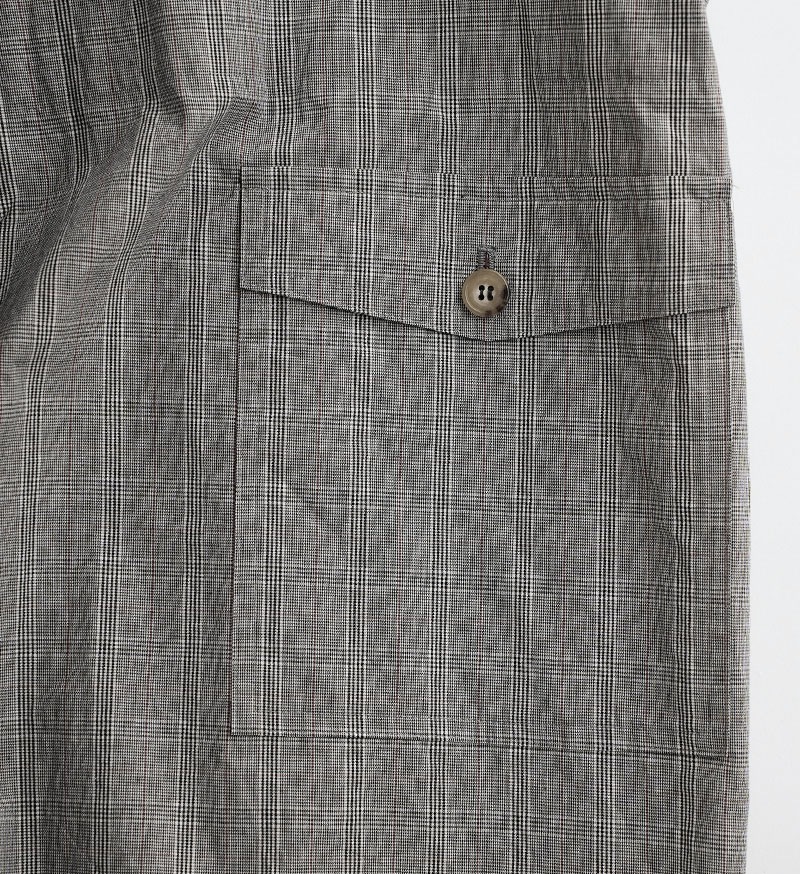 《CLUEL》×《 Veritecoeur》<br>CL-04<br>クロスバックオーバーオール / CHECK