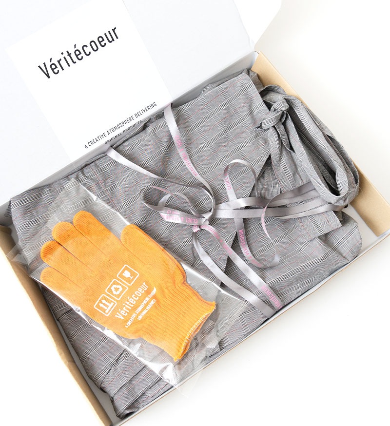 《CLUEL》×《 Veritecoeur》<br>CL-04<br>クロスバックオーバーオール / CHECK