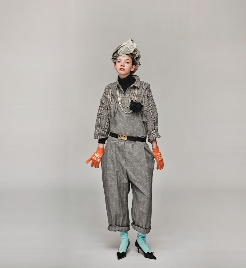 CLUEL》×《 Veritecoeur》<br>CL-04<br>クロスバックオーバーオール