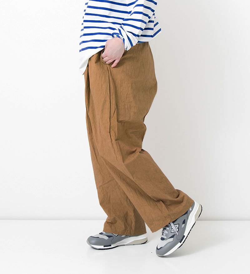 LTD-051 ボリュームタックパンツ - COLLECTION - Veritecoeur(ヴェリテ  