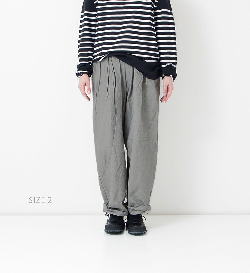 LTD-051 ボリュームタックパンツ - COLLECTION - Veritecoeur(ヴェリテ  