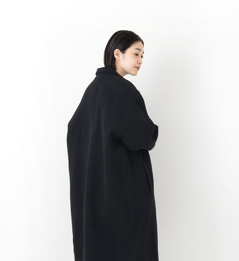 最終値下げVéritécœur ブラック フーディーコート COLLECTION,OUTER - Veritecoeur(ヴェリテクール)