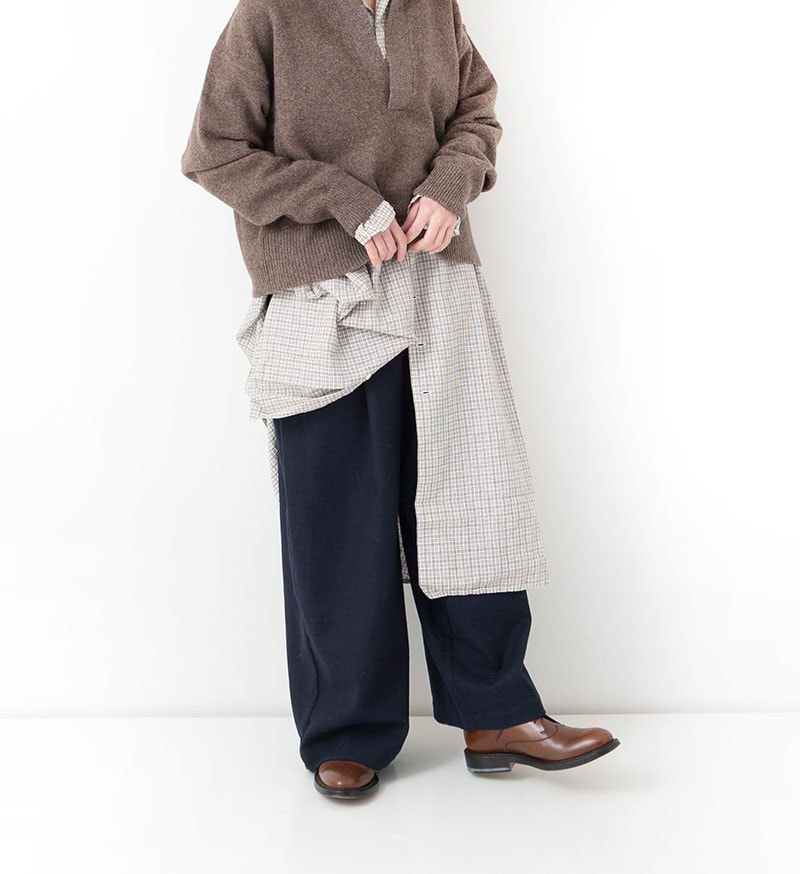 LTD-159<br>ウールパンツ - BASIC - Veritecoeur(ヴェリテクール)