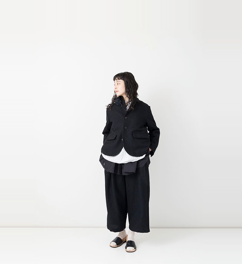 《ONLINE STORE 限定》<br>NT-128 フォーマルパンツ / BLACK