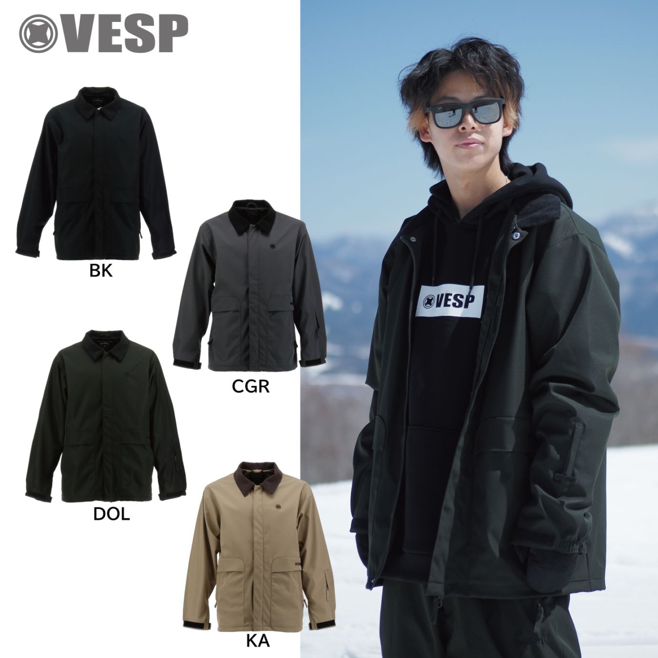 Work Shirts Coach Jacket | JACKET（ジャケット) | | VESP Offical