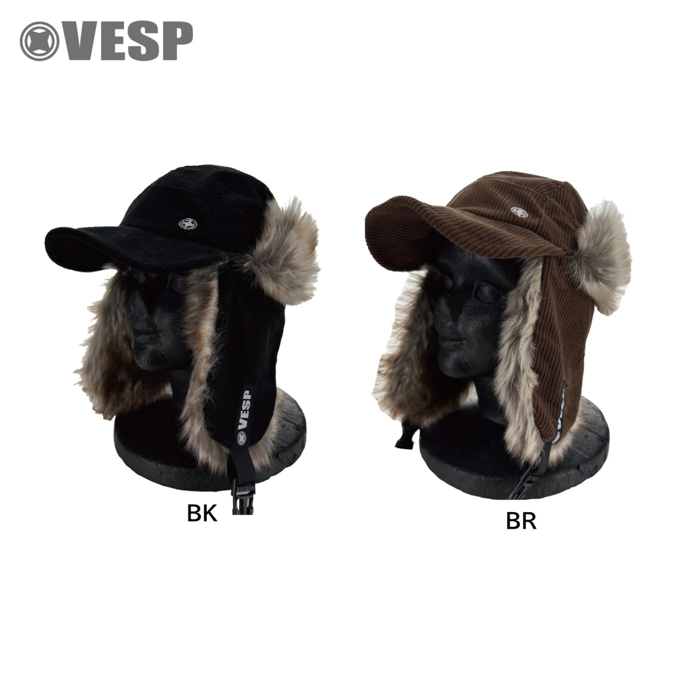 Corduroy Fur Warm Cap | BEANIE&HAT&CAP(頭周り商品） | | VESP