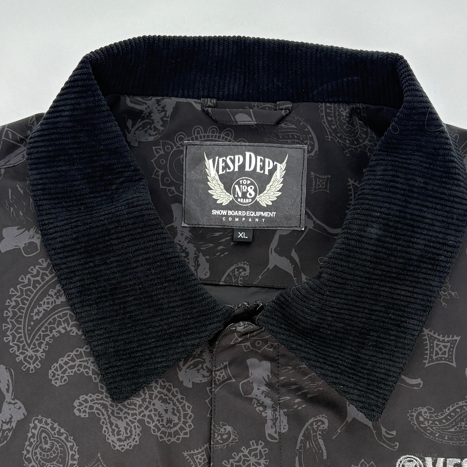 Animal Paisley Work Shirts Jacket