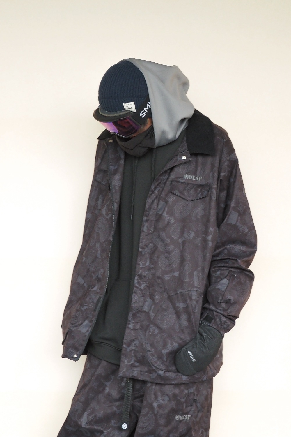 Animal Paisley Work Shirts Jacket