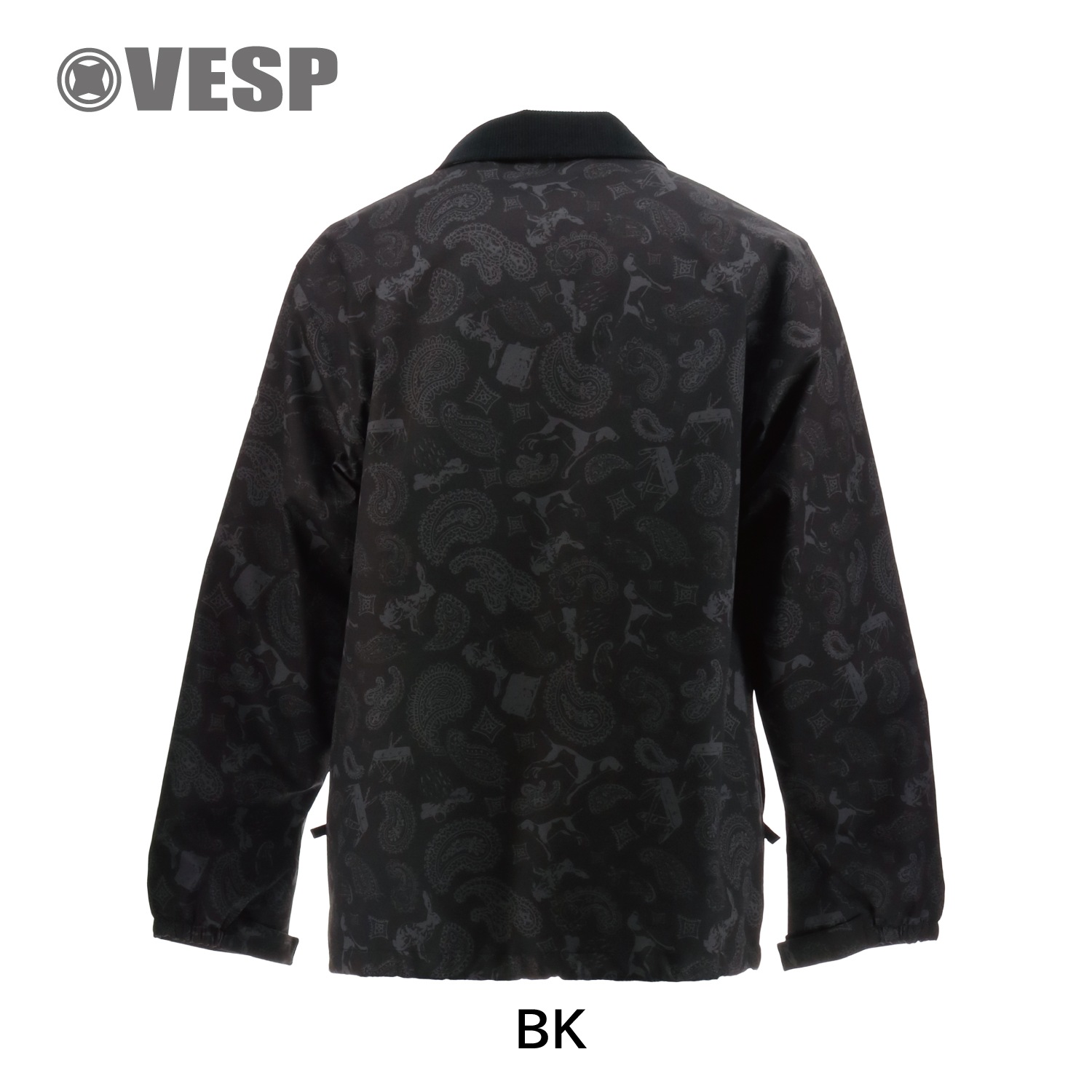 Animal Paisley Work Shirts Jacket