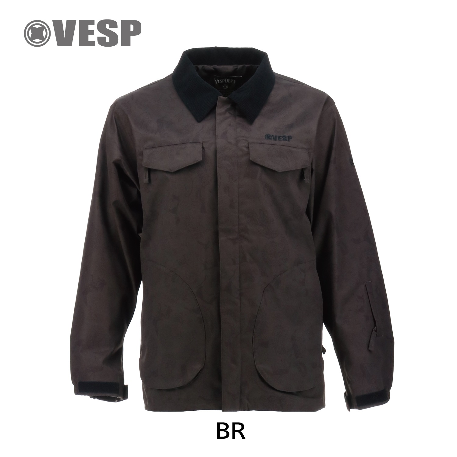 Animal Paisley Work Shirts Jacket