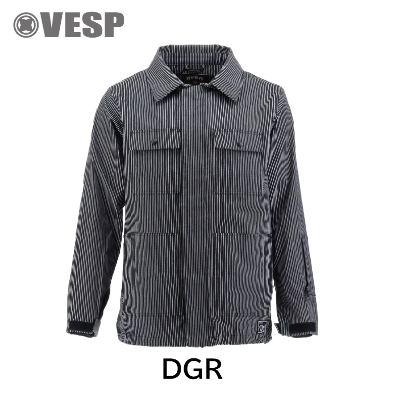 Twoway Hickory Work Shirts Jacket