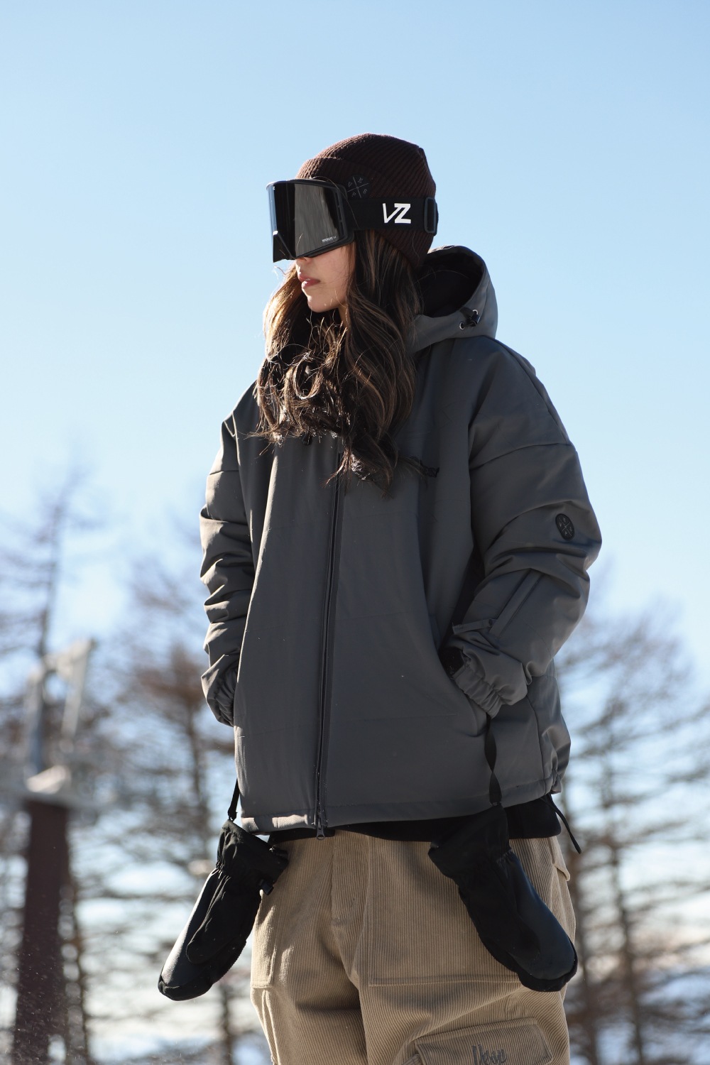 Nylon Warm Jacket