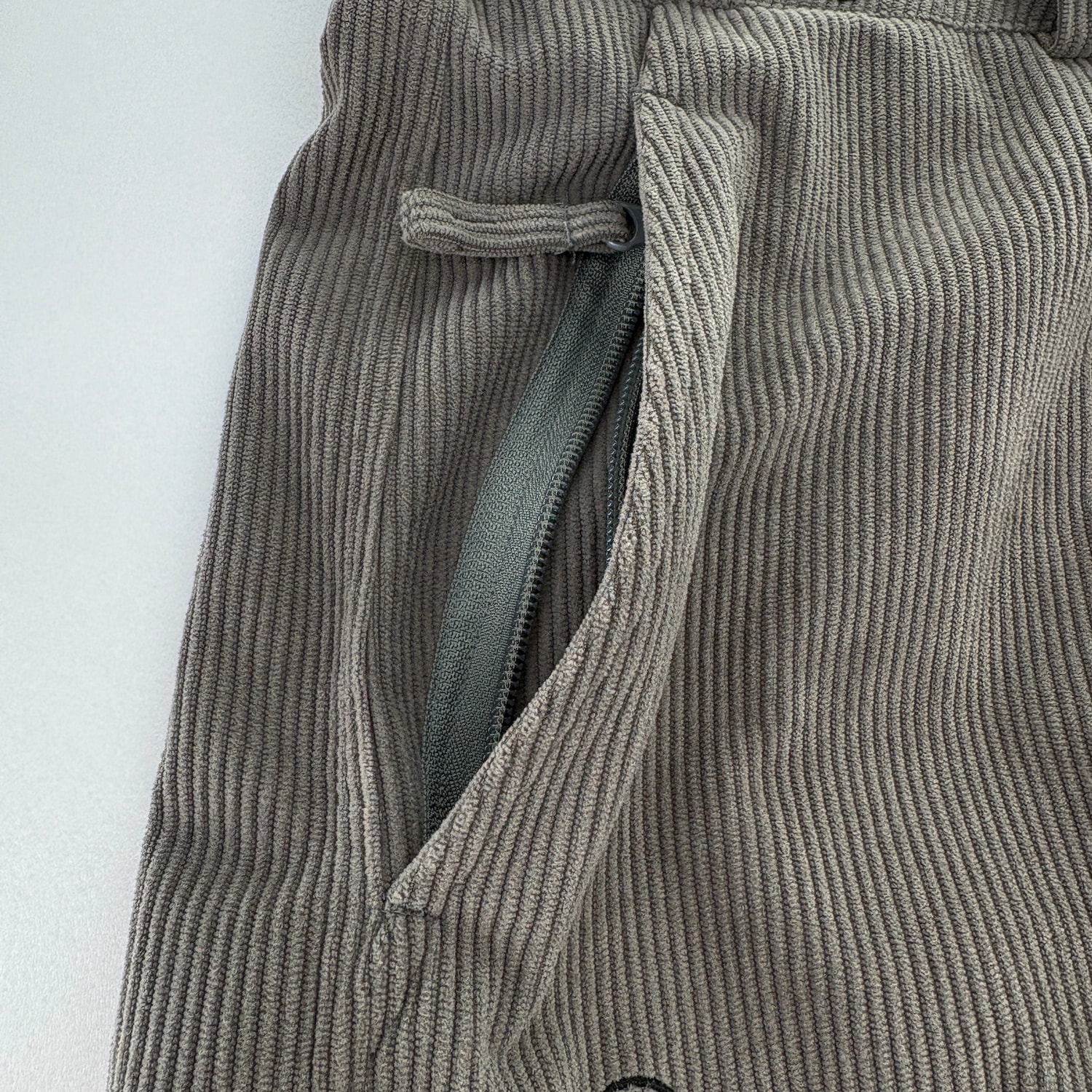 Corduroy Wide Jogger Cargo Pants