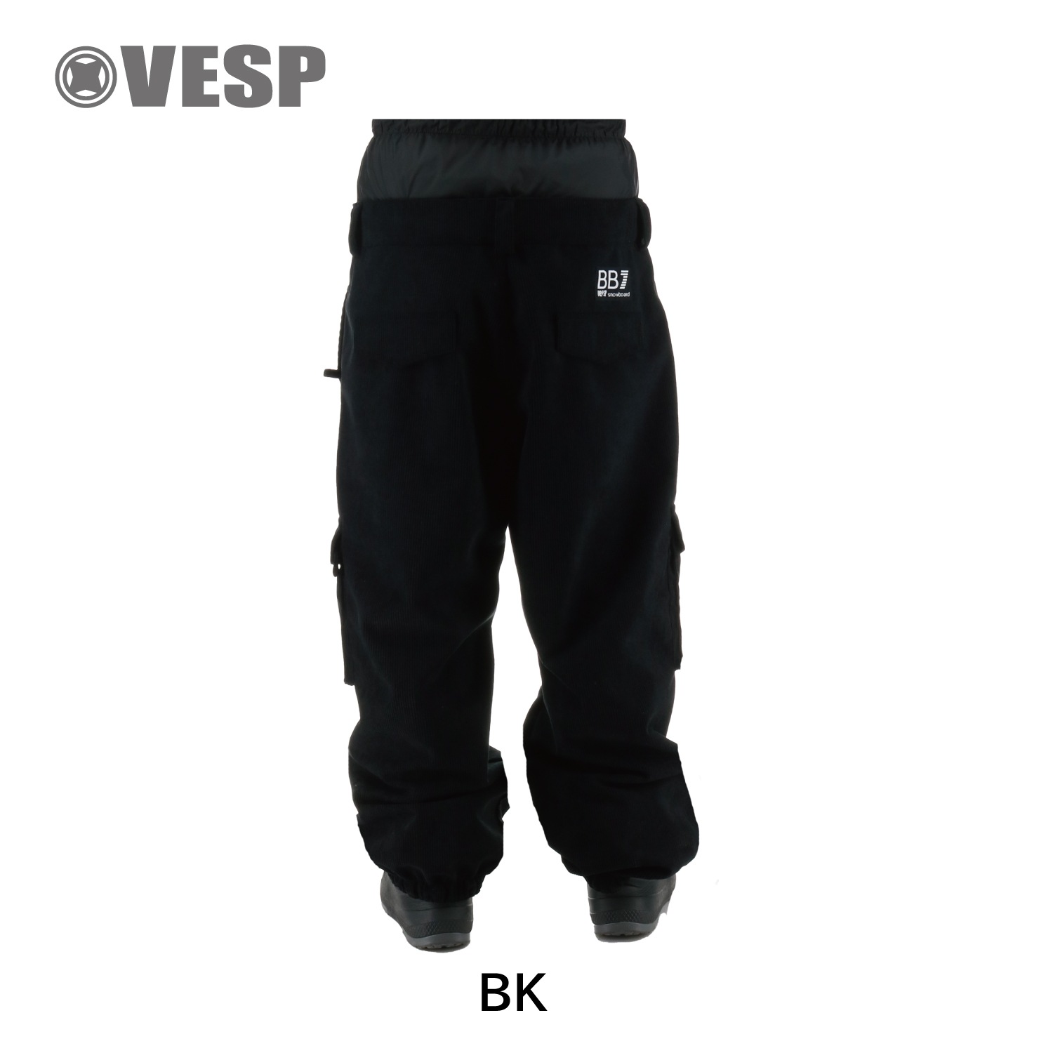 Corduroy Wide Jogger Cargo Pants