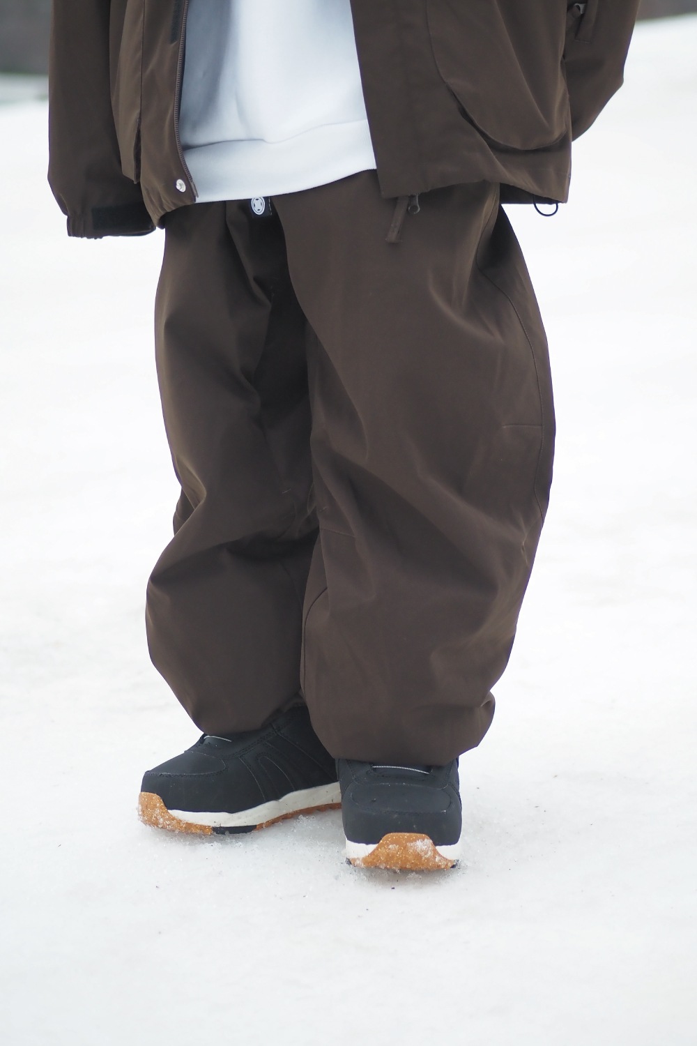 Chino Wide Jogger Pants