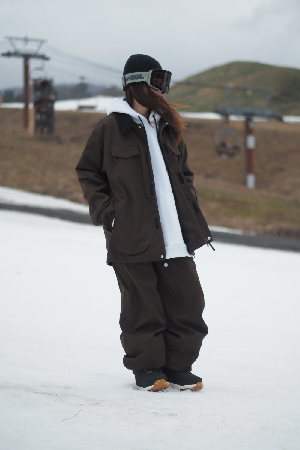 Chino Wide Jogger Pants
