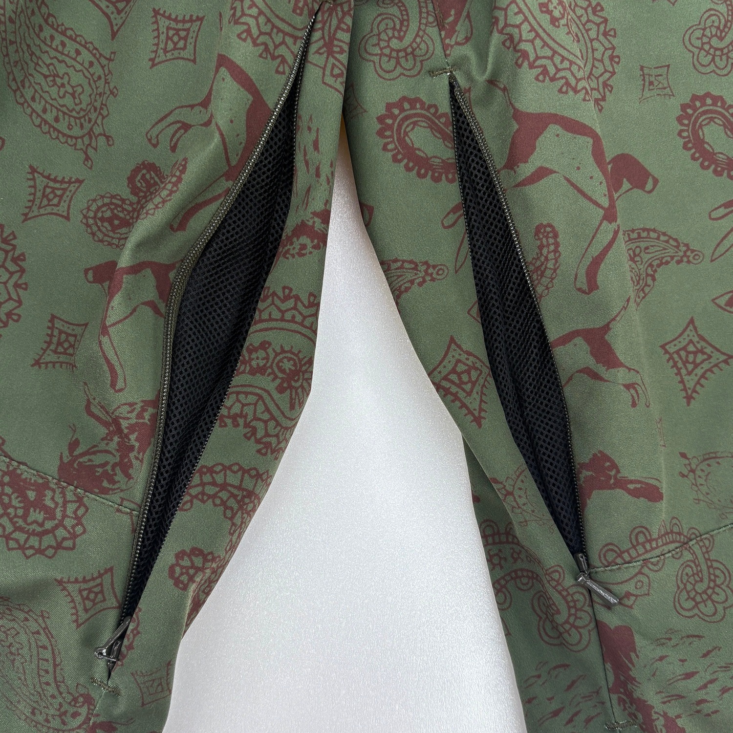Animal Paisley Wide Jogger Pants