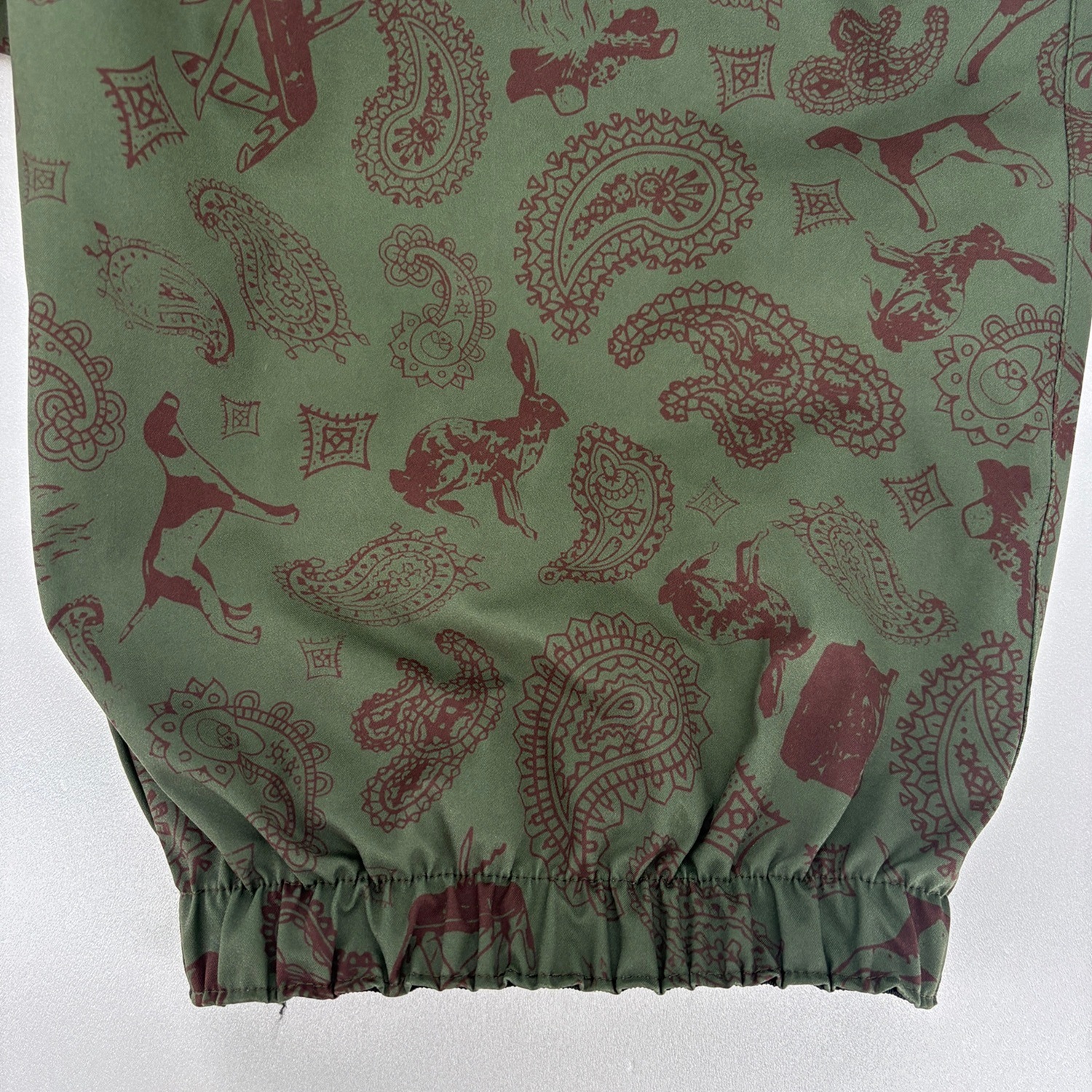 Animal Paisley Wide Jogger Pants