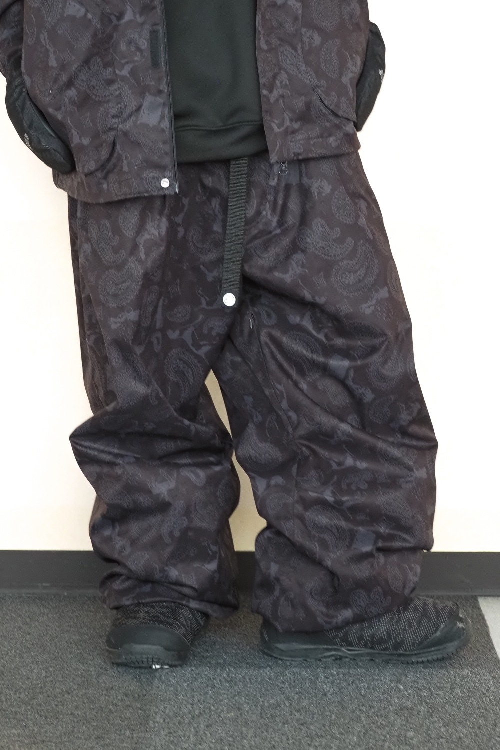 Animal Paisley Wide Jogger Pants