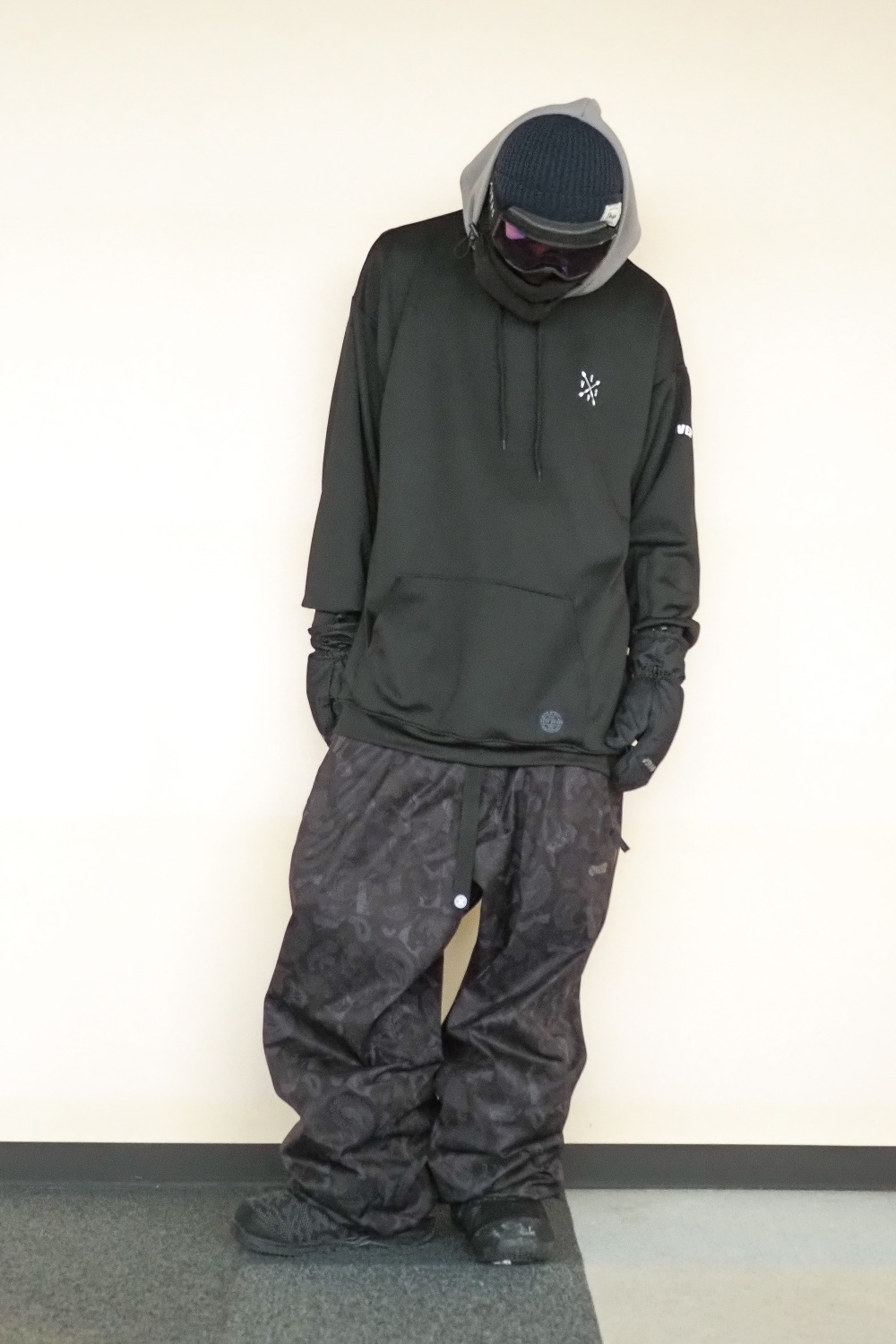 Animal Paisley Wide Jogger Pants