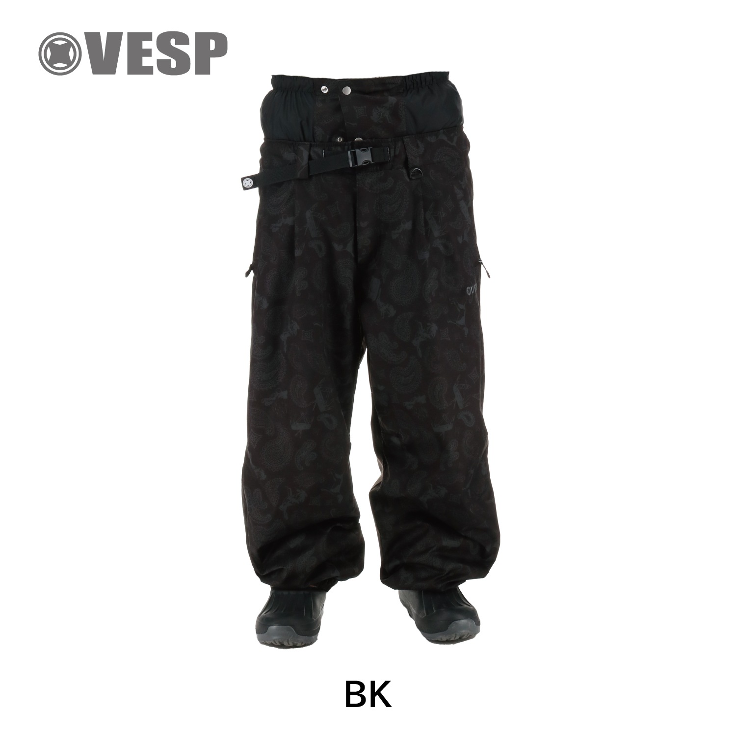 Animal Paisley Wide Jogger Pants