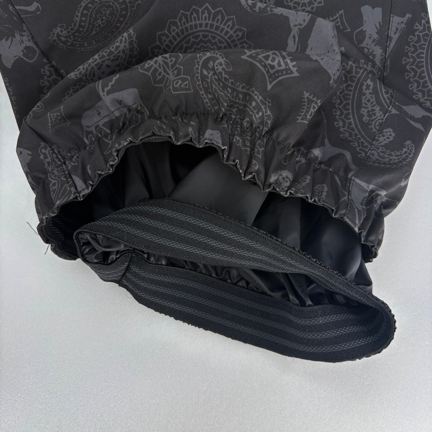 Animal  Paisley  Super Wide Jogger Bib Cargo Pants