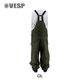 Animal  Paisley  Super Wide Jogger Bib Cargo Pants