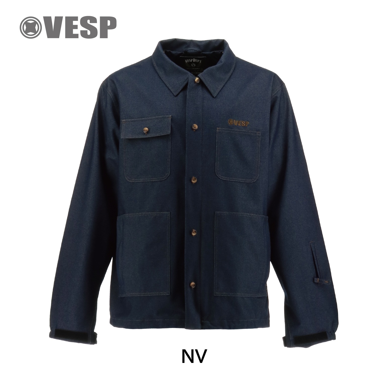 Denim Coverall Jacket  