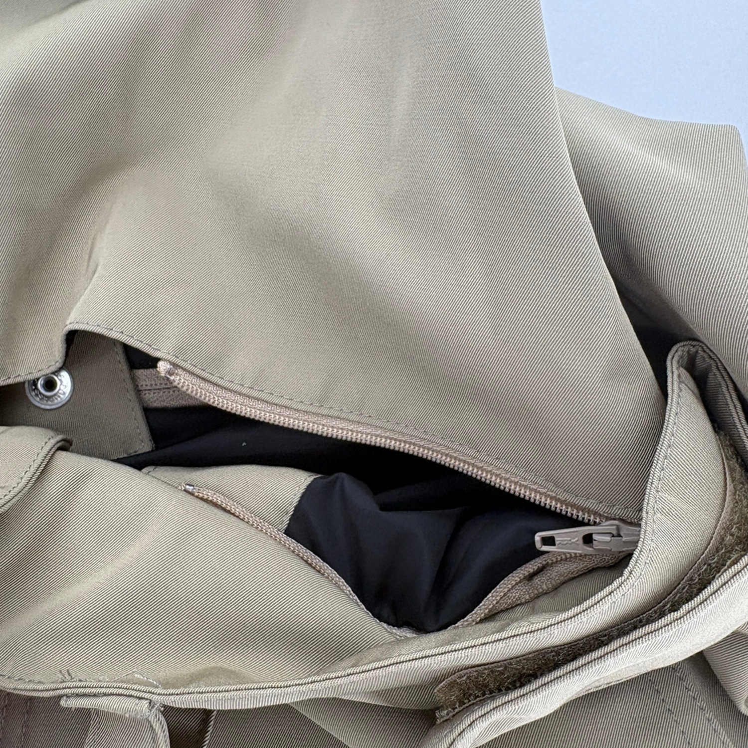 Wide Jogger Bib Cargo Pants