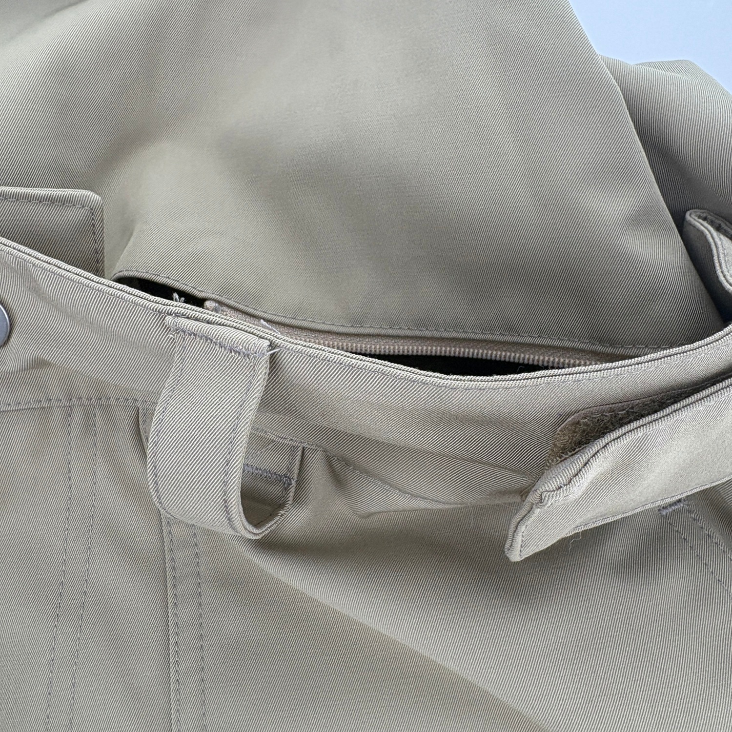 Wide Jogger Bib Cargo Pants