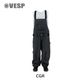 Wide Jogger Bib Cargo Pants