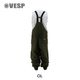 Wide Jogger Bib Cargo Pants