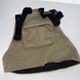 Corduroy Wide Jogger Bib Cargo Pants