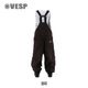 Corduroy Wide Jogger Bib Cargo Pants