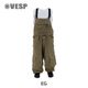 Corduroy Wide Jogger Bib Cargo Pants