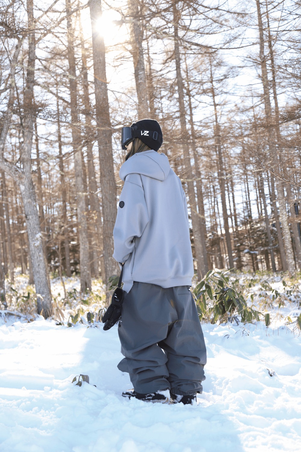 Nylon Wide Easy Pants