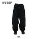 Nylon Wide Easy Pants