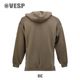 One Point  Stretch Knit Parka
