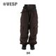 Corduroy Wide Jogger Cargo Pants