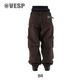 Corduroy Wide Jogger Cargo Pants
