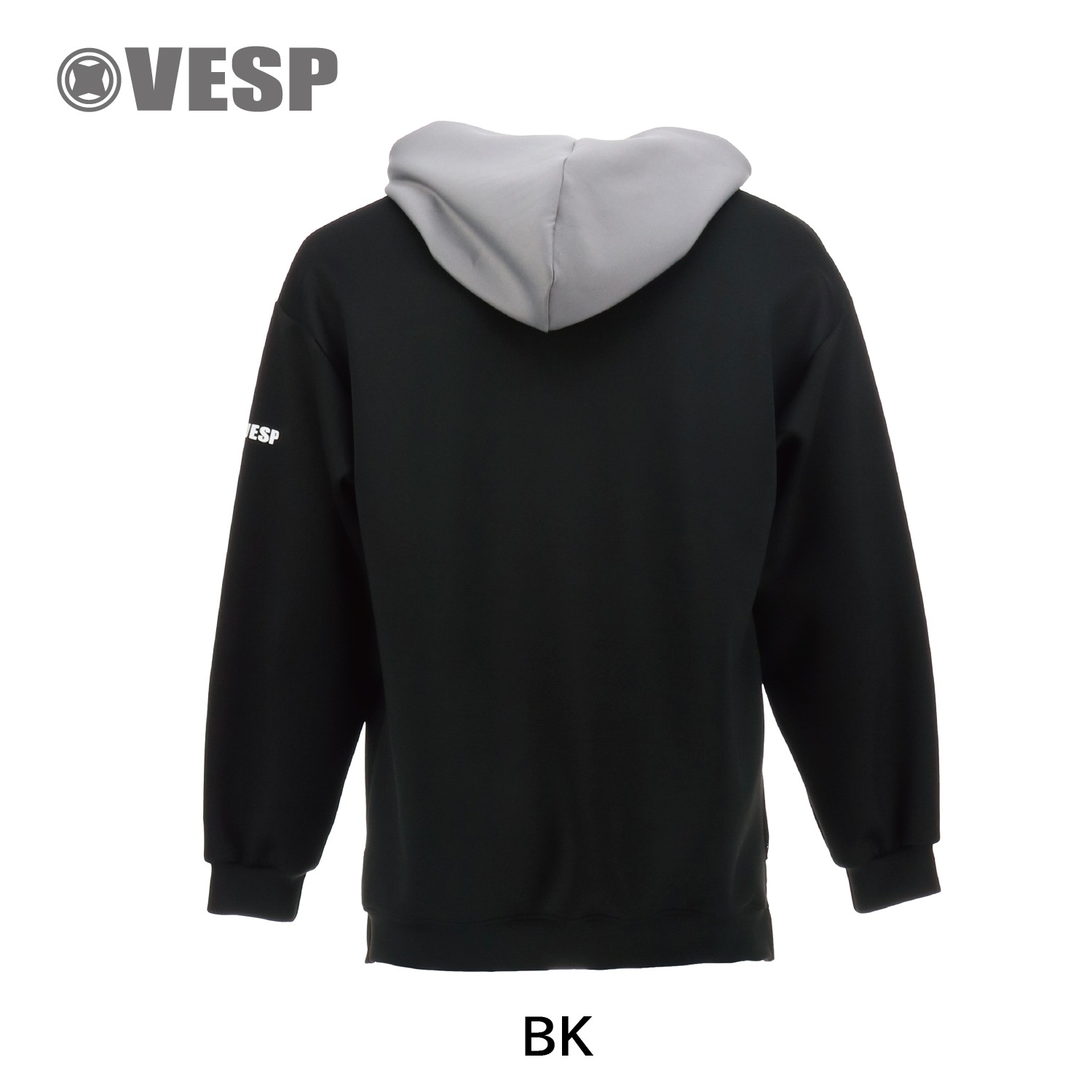 Two-tone Hood  Stretch Knit Parka