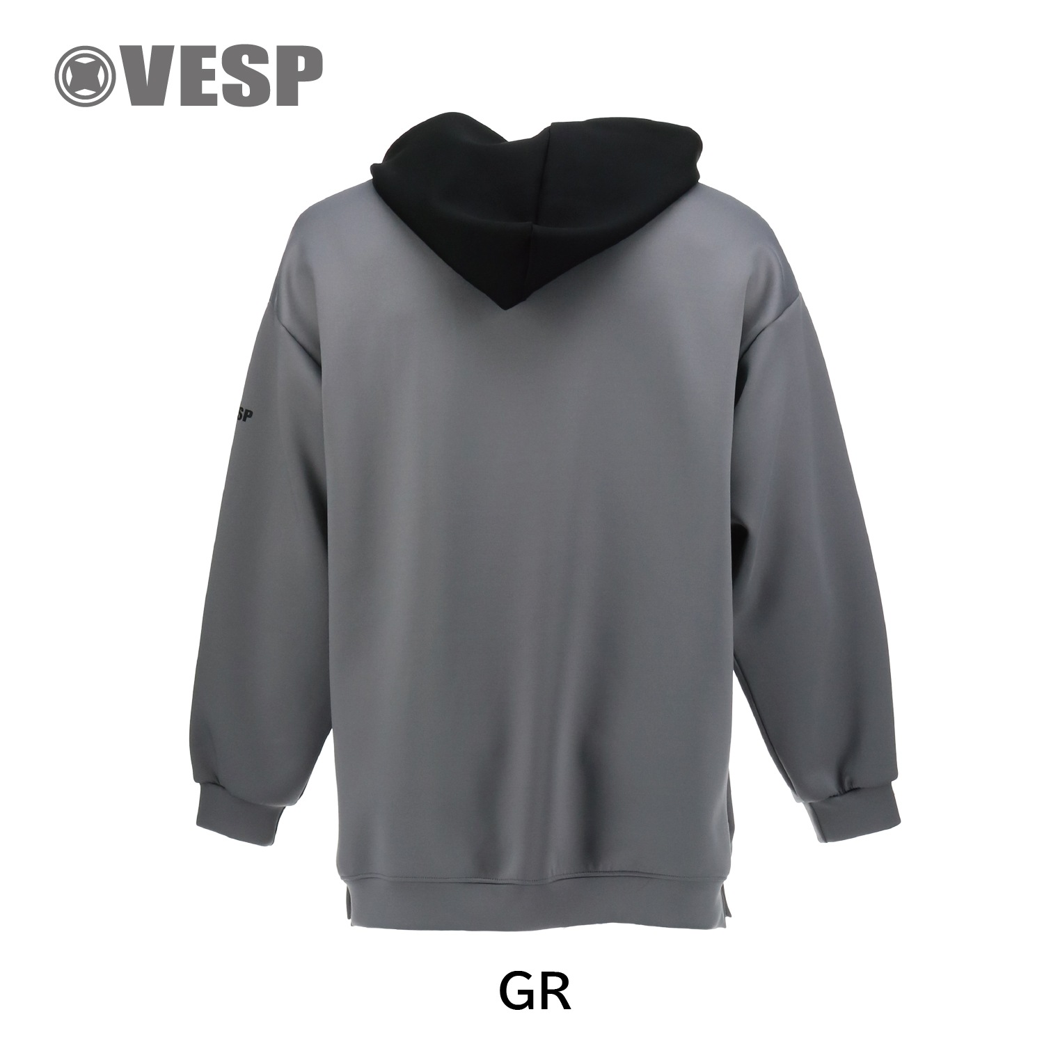 Two-tone Hood  Stretch Knit Parka