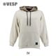 Two-tone Hood  Stretch Knit Parka