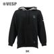Two-tone Hood  Stretch Knit Parka